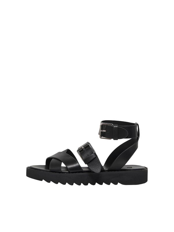 ONLY ONLY Сандали с каишка 'Malu'  черно