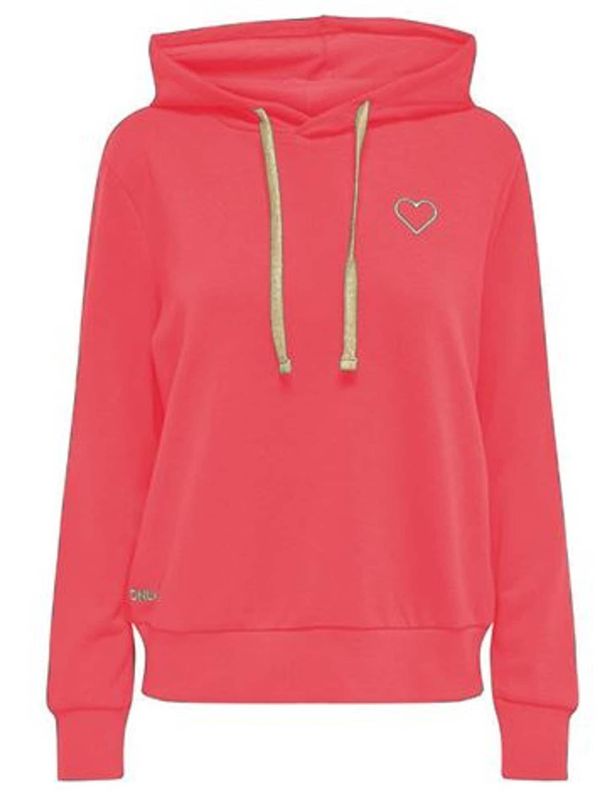 ONLY ONLY Суичър 'NOLI'  злато / магента