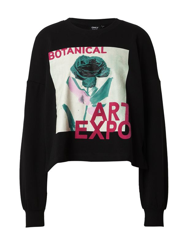 ONLY ONLY Суичър 'PIXAS'  бежово / люляк / розово / черно