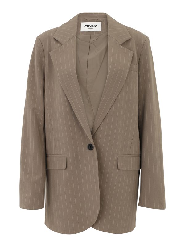 Only Tall Only Tall Блейзър 'BRIE'  светлокафяво / бяло