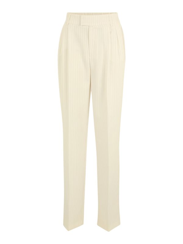 Only Tall Only Tall Панталон с ръб 'REINA'  кремаво / черно