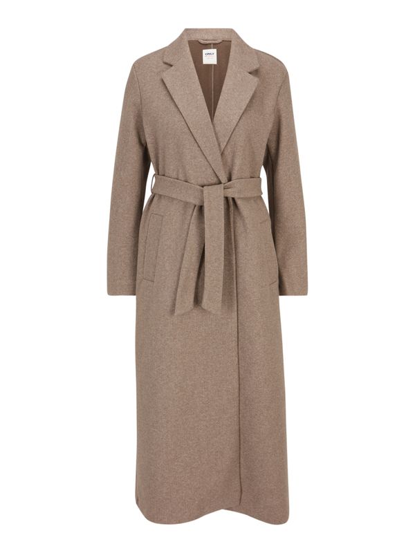 Only Tall Only Tall Преходно палто 'TRILLION'  кафяв меланж
