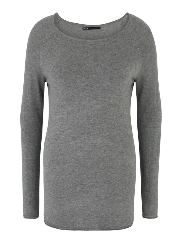 Only Tall Only Tall Пуловер 'MILA'  сив меланж