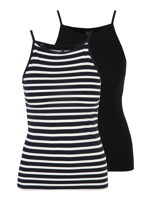 Only Tall Only Tall Топ 'MAY'  черно / бяло