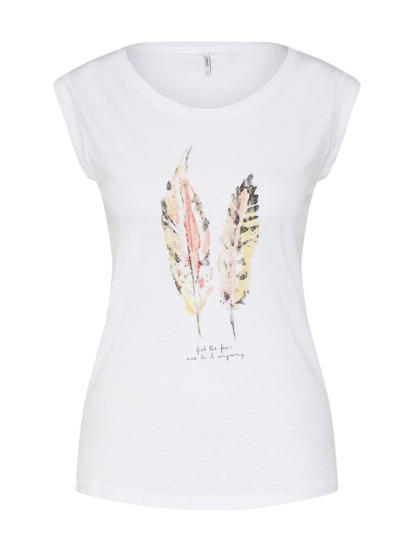 ONLY ONLY Тениска  бяло