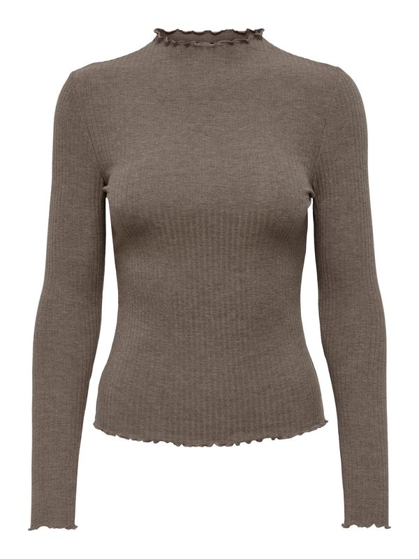 ONLY ONLY Тениска 'Emma'  мока