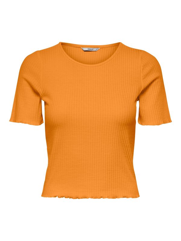 ONLY ONLY Тениска 'Emma'  оранжево