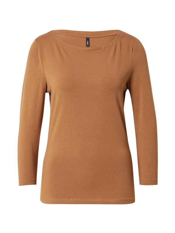 ONLY ONLY Тениска 'FIFI'  коняк