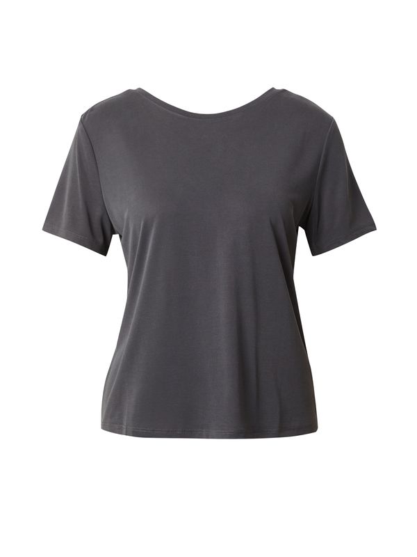 ONLY ONLY Тениска 'FREE LIFE'  тъмносиво