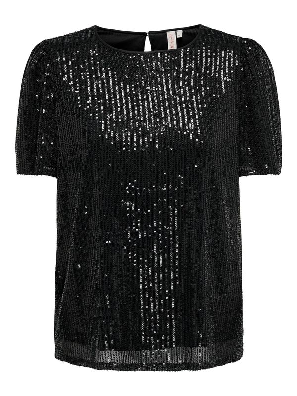 ONLY ONLY Тениска 'GOLDIE'  черно