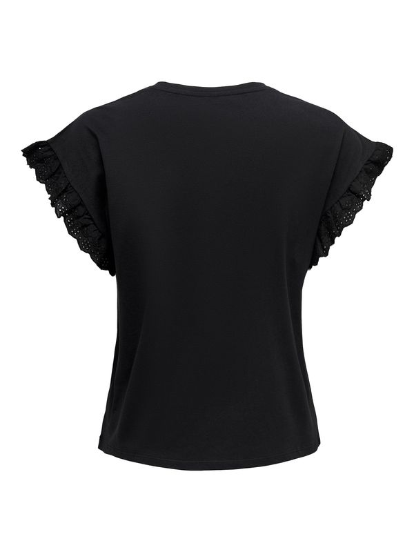 ONLY ONLY Тениска 'Iris'  черно