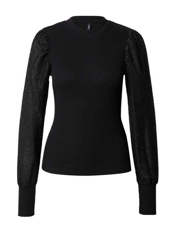 ONLY ONLY Тениска 'JANIA'  черно