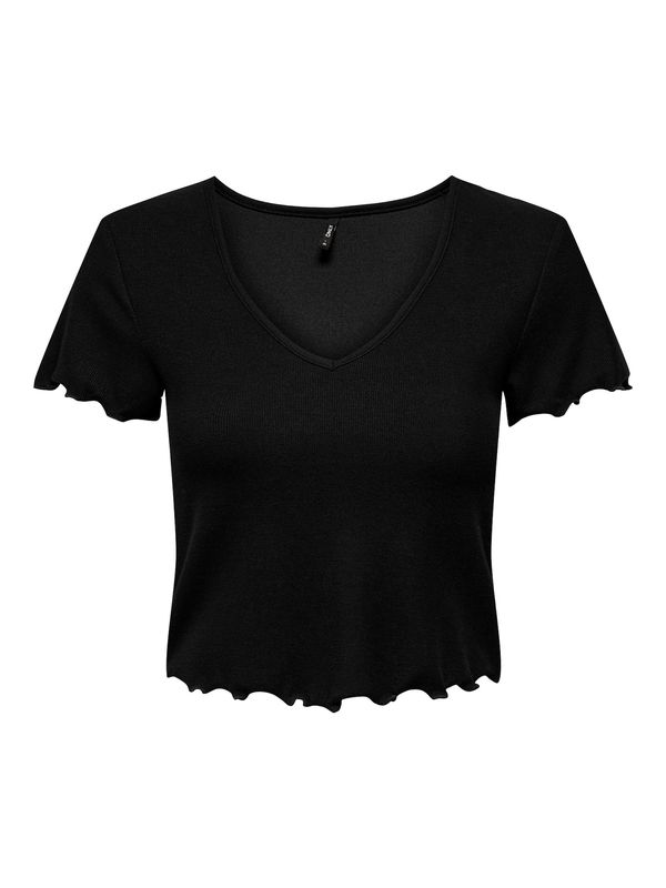 ONLY ONLY Тениска 'KIKA'  черно