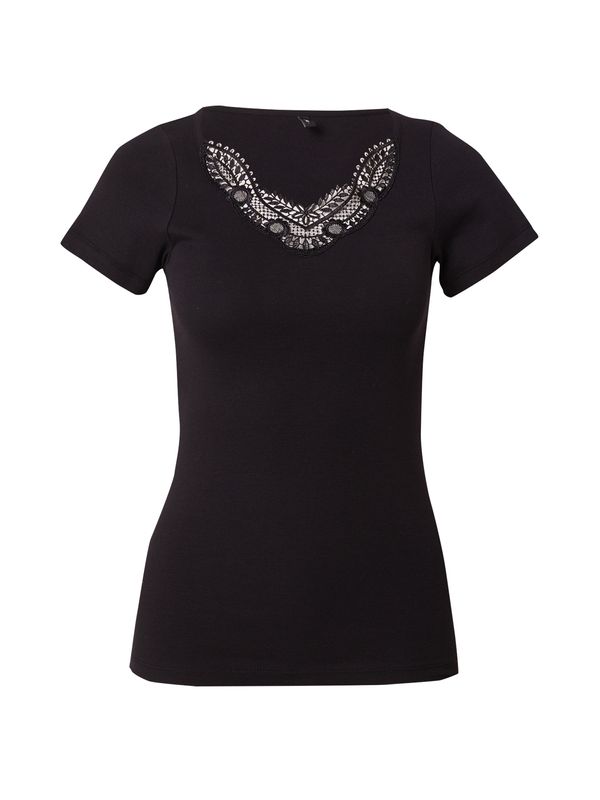 ONLY ONLY Тениска 'KIRA'  черно