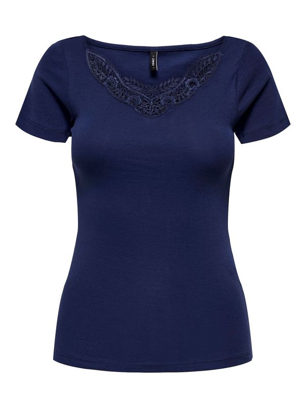 ONLY ONLY Тениска 'KIRA'  тъмносиньо