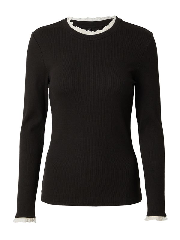 ONLY ONLY Тениска 'LESLIE'  черно