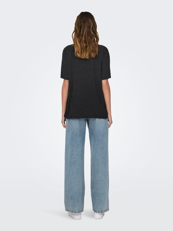 ONLY ONLY Тениска 'LUCCA'  светложълто / светлозелено / розово / черно