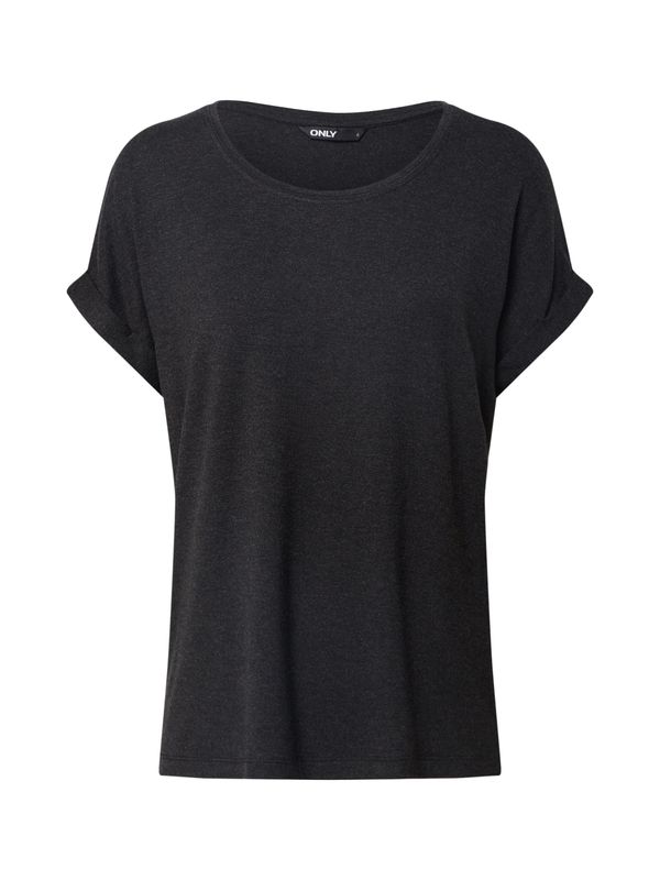 ONLY ONLY Тениска 'Moster'  антрацитно черно