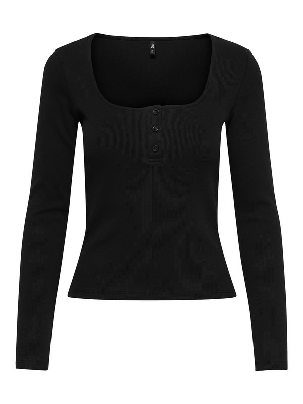 ONLY ONLY Тениска 'Nessa'  черно