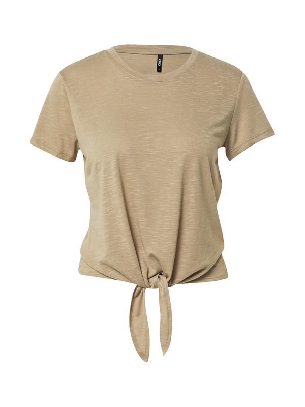 ONLY ONLY Тениска 'NEW ISA'  каки