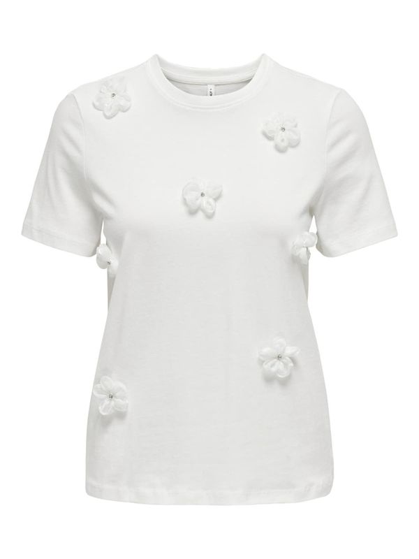 ONLY ONLY Тениска 'OLIVIA'  бяло