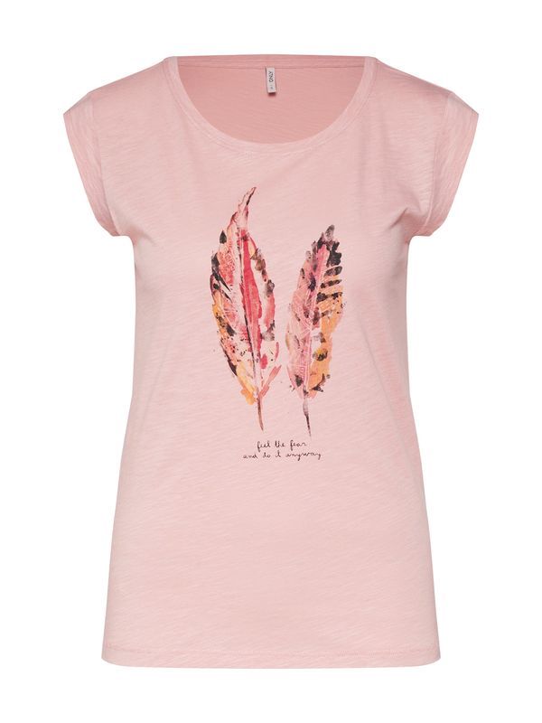 ONLY ONLY Тениска  розе