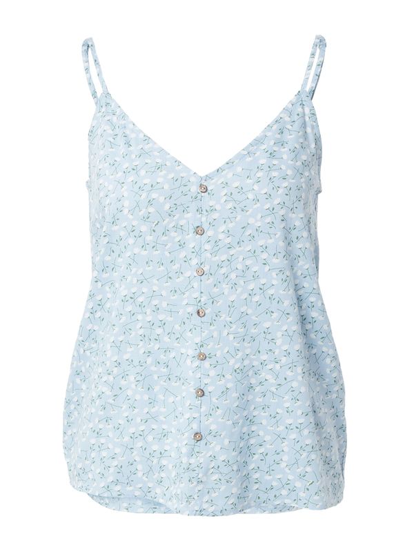 ONLY ONLY Топ 'Astrid'  синьо / бяло
