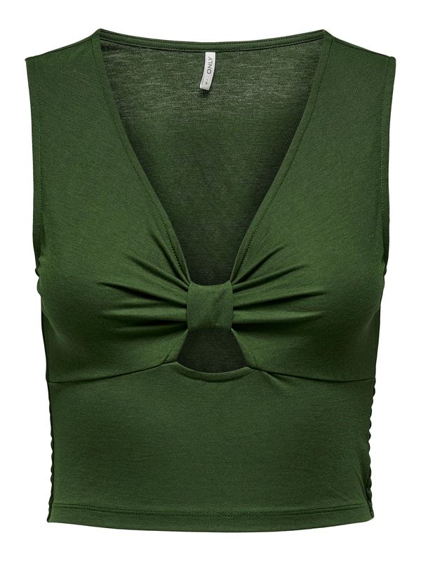 ONLY ONLY Топ 'Jany'  тъмнозелено