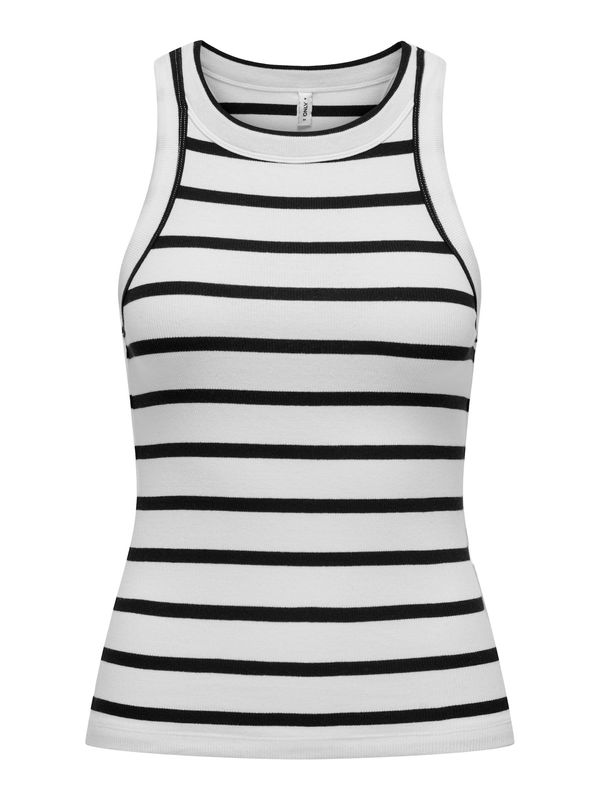 ONLY ONLY Топ 'KELLI'  черно / бяло