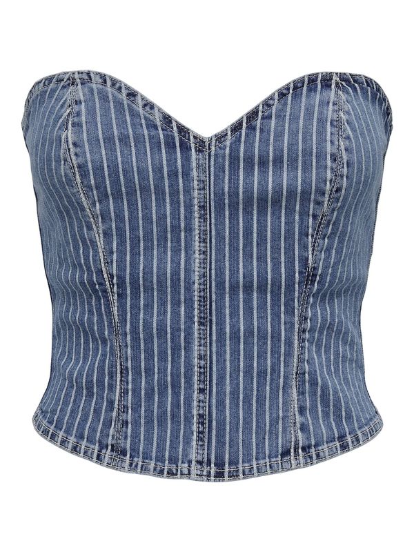 ONLY ONLY Топ 'KIRSI'  син деним / светлосиньо