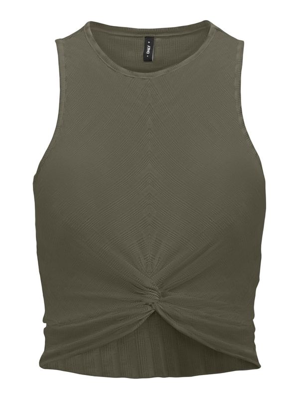 ONLY ONLY Топ 'SANDY'  зелен меланж