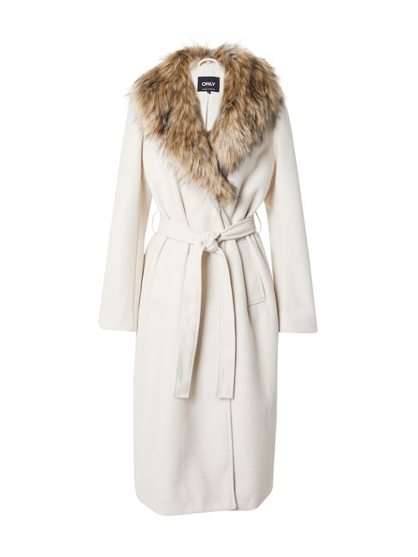 ONLY ONLY Зимно палто 'OLIVIA'  светлобежово / камък