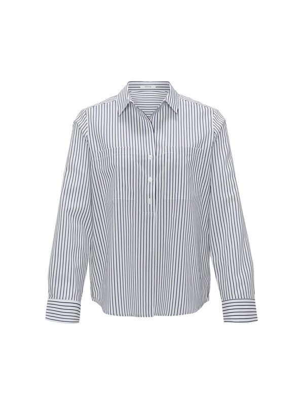 OPUS OPUS Блуза 'Fanile'  морскосиньо / бяло