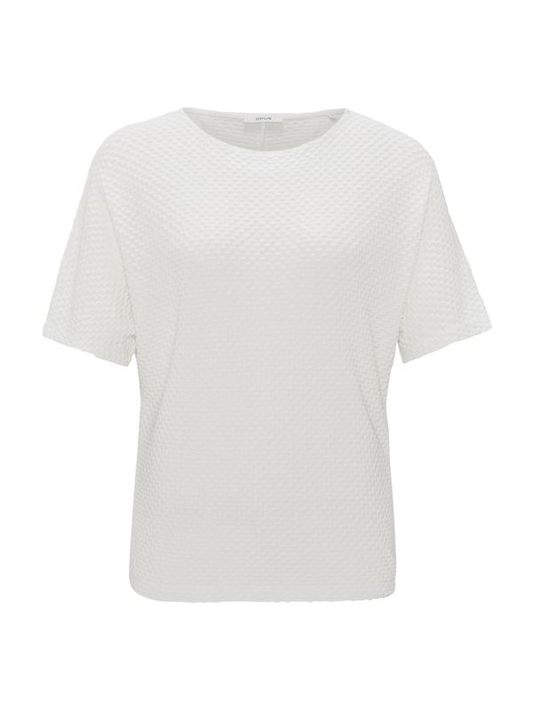 OPUS OPUS Тениска 'Sedoni'  мръсно бяло