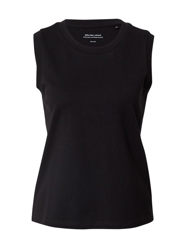 OPUS OPUS Топ 'Ilayda'  черно