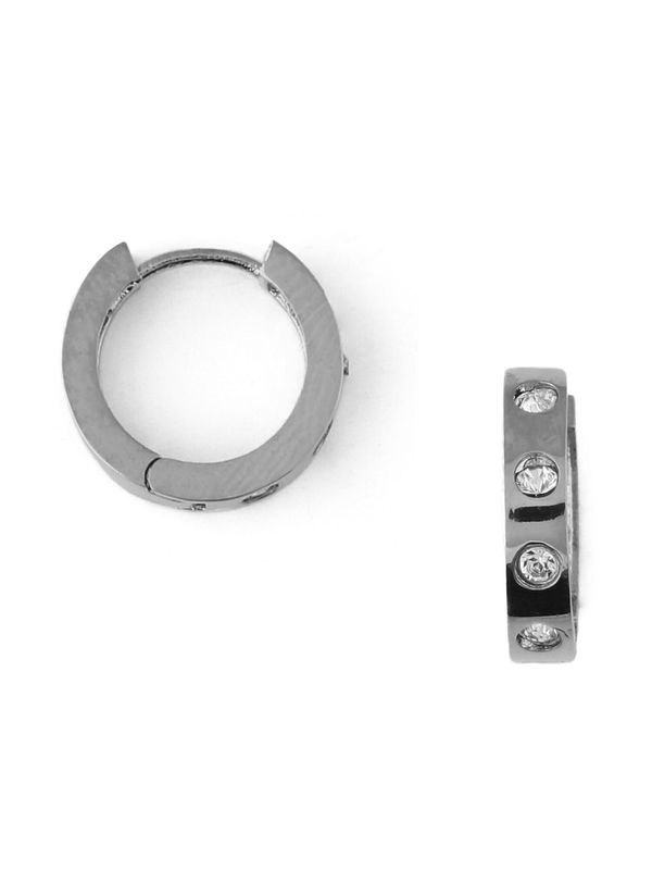 Orelia Orelia Обеци  сребърно сиво