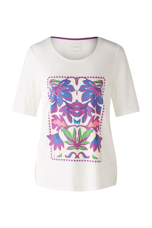 OUI OUI Тениска  синьо / зелено / лилав / бяло