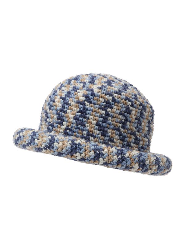 OUT OF ORBIT OUT OF ORBIT Шапка 'Kate'  синьо / светлосиньо / светлокафяво / мръсно бяло