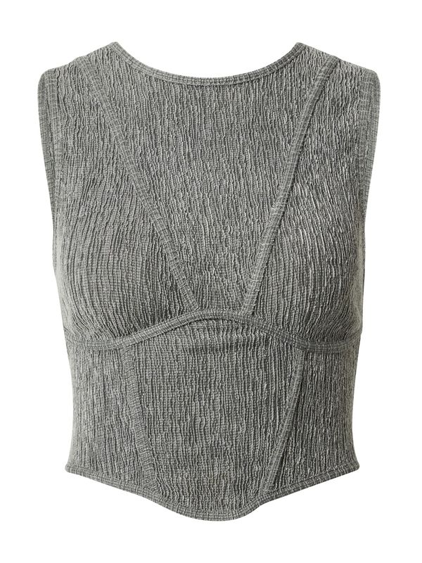 OUT OF ORBIT OUT OF ORBIT Топ 'Sila'  сив меланж