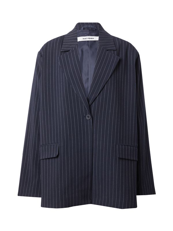 Oval Square Oval Square Блейзър 'Idris'  нейви синьо / бяло
