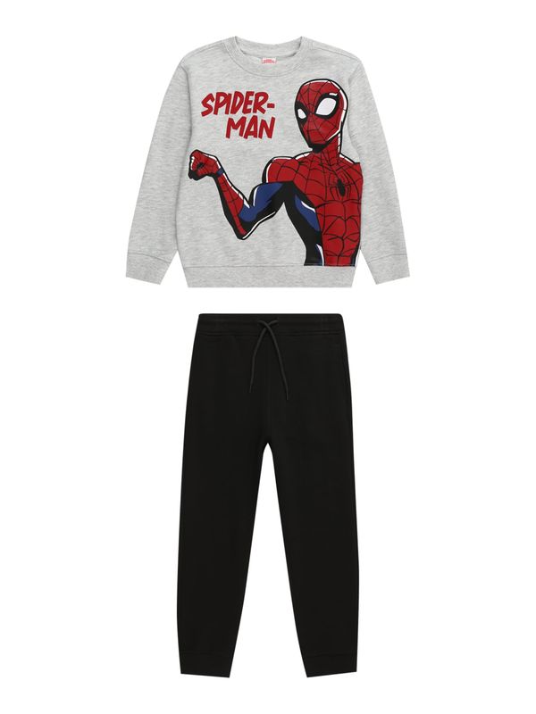 OVS OVS Облекло за бягане 'SPIDERMAN'  нейви синьо / сив меланж / тъмночервено / черно