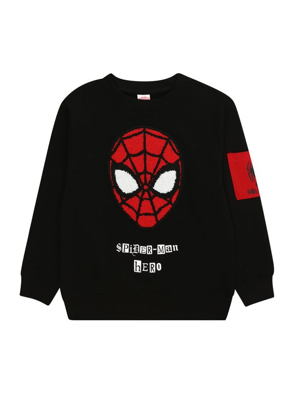 OVS OVS Спортен блузон 'SPIDERMAN'  червено / черно / бяло