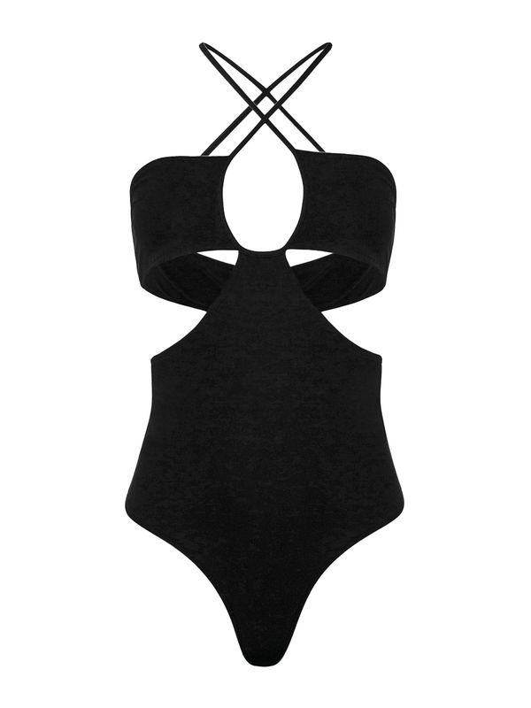 OW Collection OW Collection Блуза боди 'GABI'  черно