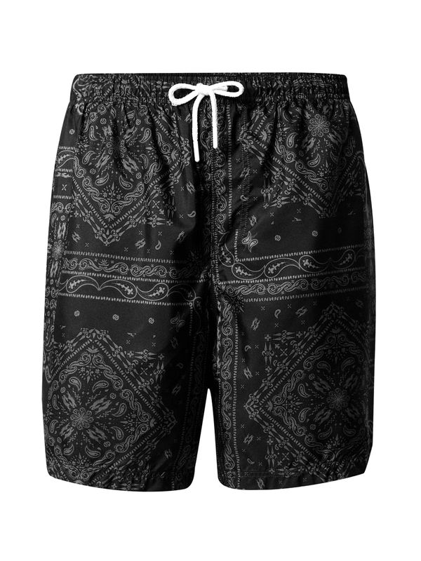 Pacemaker Pacemaker Шорти за плуване 'James'  сиво / черно