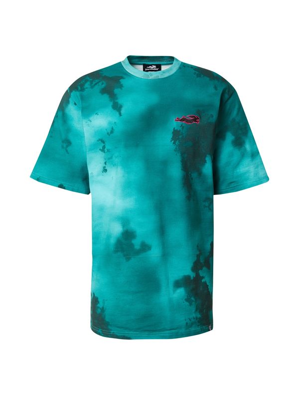 Pacemaker Pacemaker Тениска 'Diego'  петрол / мента / нефритено зелено / черно