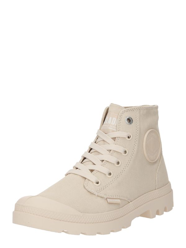 Palladium Palladium Високи маратонки 'MONO CHROME'  светлобежово / бяло