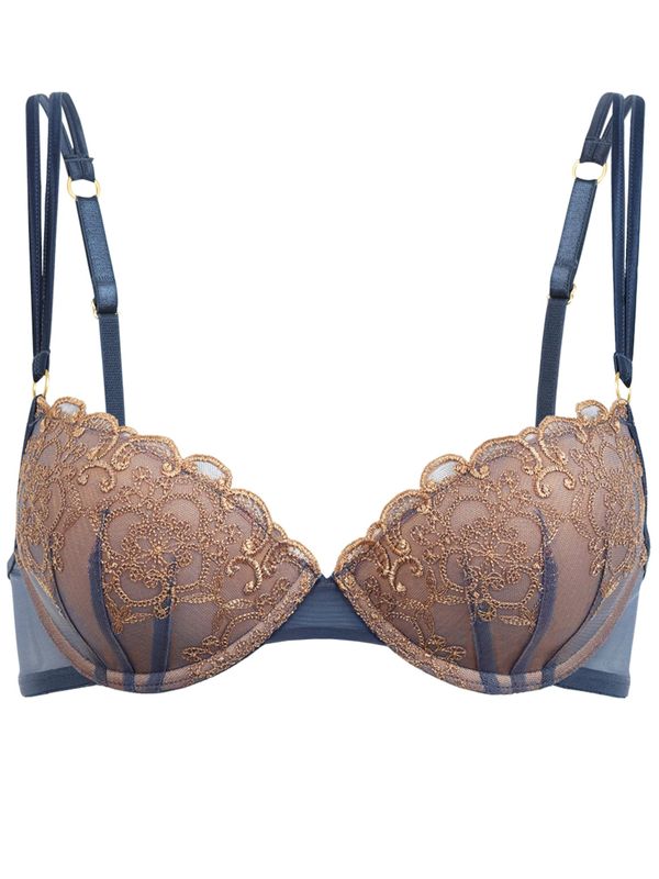 PALMERS PALMERS Сутиен 'Gypsy Ornament'  синьо / пъстро