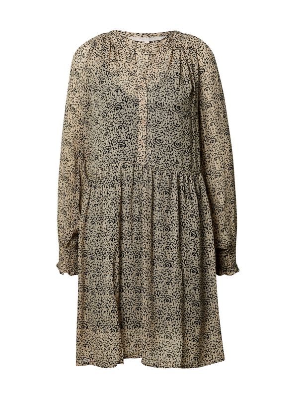 Part Two Part Two Рокля тип риза 'Franja'  светлобежово / черно