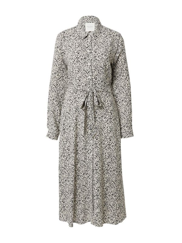 Part Two Part Two Рокля тип риза 'Shelby'  кремаво / черно