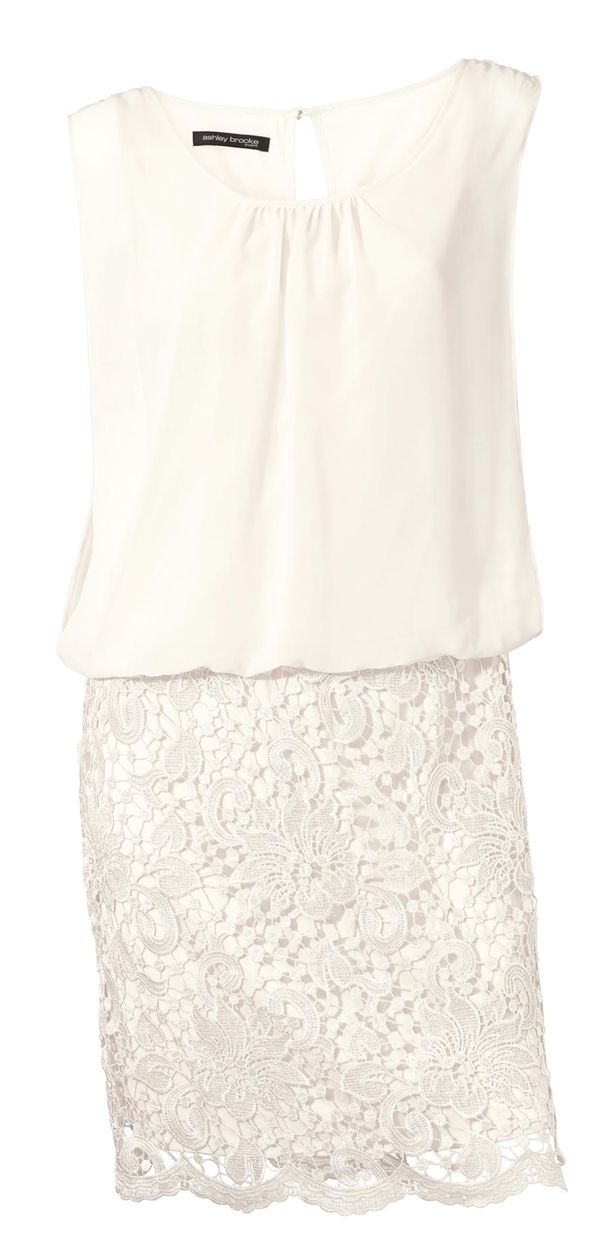 Patrizia Dini by heine Patrizia Dini by heine Рокля  мръсно бяло